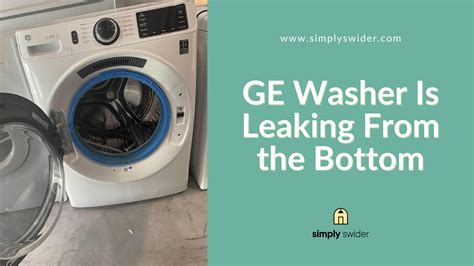 samsung washer leaking underneath|Samsung Washer Leaking from Bottom: Here are 6。